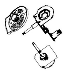 Moteur avec support pour ventilateur Rowenta Turbo Silence Extrme + VU5890F0/CJ0