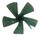 Hlices vertes pour ventilateur Rowenta Turbo Silence Extrme + VU5890F0/CJ0