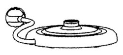 Socle avec cordon d'alimentation pour bouilloire Vitesse Tefal