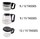 Verseuses adaptables Verseuse 9/12 tasses - 9/15 tasses ou 12/15 tasses