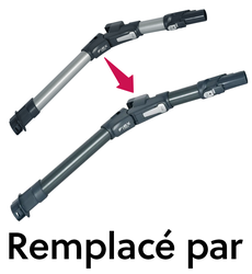 Tube gris aspirateur balai X-PERT 6.60 RH6848WO