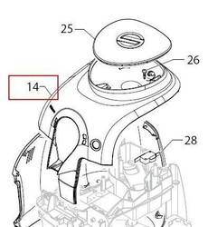 bac  grain pour robot caf Xsmall Vapore de Saeco