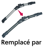 Tube gris aspirateur balai X-PERT 6.60 RH6848WO