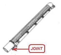 joint du tube rallonge pour aspiro-nettoyeur vapeur Astoria AN400A