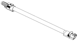 Tube gris pour aspirateur Rowenta X-PERT 7.60 RH6A37WO