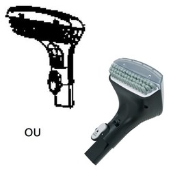 Grande brosse pour shampouineuse Rowenta Clean It Compact IN30 - couleur au choix