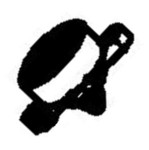 Si�ge du r�servoir � eau pour shampouineuse Rowenta Clean It Compact IN30