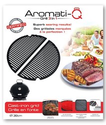 Grille fonte pour barbecue Aromati-Q BG91 Tefal