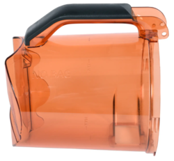 Bac  poussire orange pour Rowenta Green Force Cyclonic Max RO7B14EA