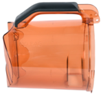 Bac  poussire orange pour Rowenta Green Force Cyclonic Max RO7B14EA