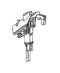 Pompe + bouton + cache pour fer  repasser Rowenta Perfect DX9200