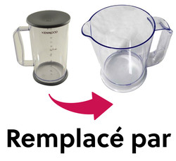 Bol pour mixeur Kenwood HB6 HB7 HB8