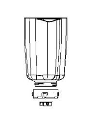 bol en verre thermorsistant pour blender Riviera & Bar PR370A