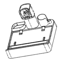 Socle blanc pour aspirateur laveur Rowenta X-Clean 5 GZ5435E0/870