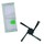 Kit filtre haute filtration + brosse latrale pour aspirateur robot Rowenta Explorer Serie 220 - 240