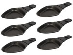 Lot de 6 polons - coupelles  raclette triangulaires Tefal
