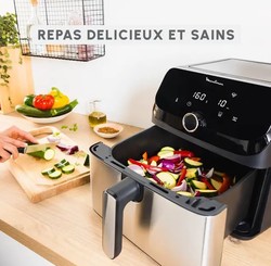 Friteuse sans huile Moulinex Easy Fry Mega EZ855D20