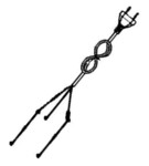 Cordon d&#039;alimentation + fusible pour friteuse sans huile Moulinex Easy Fry Max EZ245