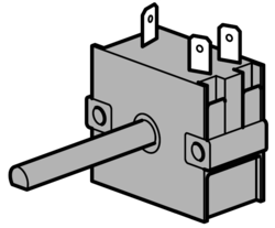 5211810531 Commutateur 3 positions Delonghi