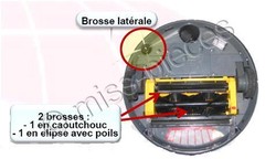 kit brosses pour aspirateur robo.com2 Hoover