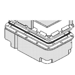 Chaudire infrieure pour nettoyeur vapeur Polti PTEU0182 - Vaporetto Trolley