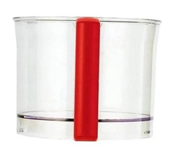MIS17417-01 : Bol avec poigne ROUGE