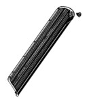 Grille de ventilation arrire pour ventilateur Rowenta Eole Home VU6980F0
