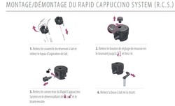Comment dmonter le rapid cappuccino system ?