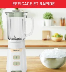 Blender / mixeur Tefal modle Cocoon BL165010 - couleur lichen et cru