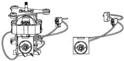 Moteur + interrupteur pour blender Blendeo+ de Moulinex