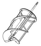 Vis de mélange pour machine à glaces Moulinex Freezi MJ8024F0 - MJ803AF0