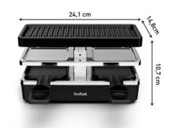Plaque de cuisson pour appareil � raclette Plug & Share Tefal