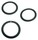 Kit de 3 joints de couteaux pour blender A996A Kenwood 