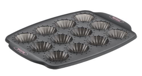 TEFAL - Moule pour 12 mini tartelettes 31.5 x 24 cm Perfect Bake