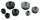 lot de 7 brossettes pour nettoyeur vapeur Domena NVT C-S6