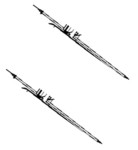 Lot de 2 rsistances pour four Optimo Moulinex OX464811 39L
