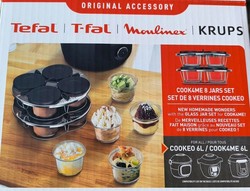 Kit de 8 verrines + support pour cuiseur Moulinex Cookeo - Cook 4 Me
