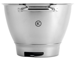 Bol acier chrom 4.6L pour robot chef titanium de kenwood