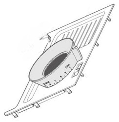 Couvercle suprieur pour expresso Delonghi La Specialista Opra EC9555.M