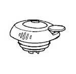 bouchon pour pot thermos de cafetière filtre Rowenta Brunch isotherme CT276/277/278 et Milano CT233