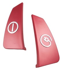 Enjoliveurs pdales rouges pour aspirateur Silence Force Cycl. Rowenta