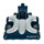 MIS2230001393-01 : Brosse BLEUE pour nettoyeur Clean & Steam Rowenta