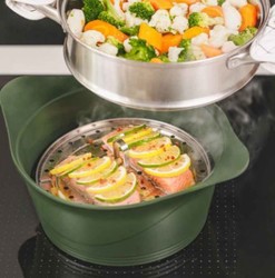 Plateau vapeur inox pour cocotte 24 cm Cookut