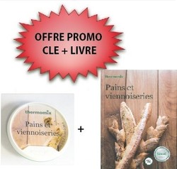 promo cle + livre "pains et viennoiseries"