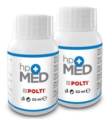 Lot de 2 flacons HPMed Polti Lecoapsira