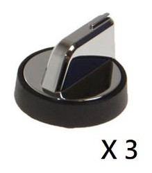 Kit de 3 boutons de rglage pour mini four lectrique Delonghi EO40123.S