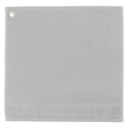 Essuie mains gris clair / perle illet Curl 50 x 50 cm Winkler