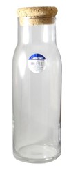 Carafe en verre 1L avec bouchon en lige Luminarc