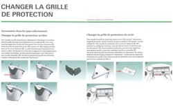 comment changer la grille de protection