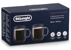 Mugs en verre  double paroi Delonghi